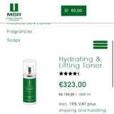 Hydrating & Lifting Toner 緊致細胞嫩膚水